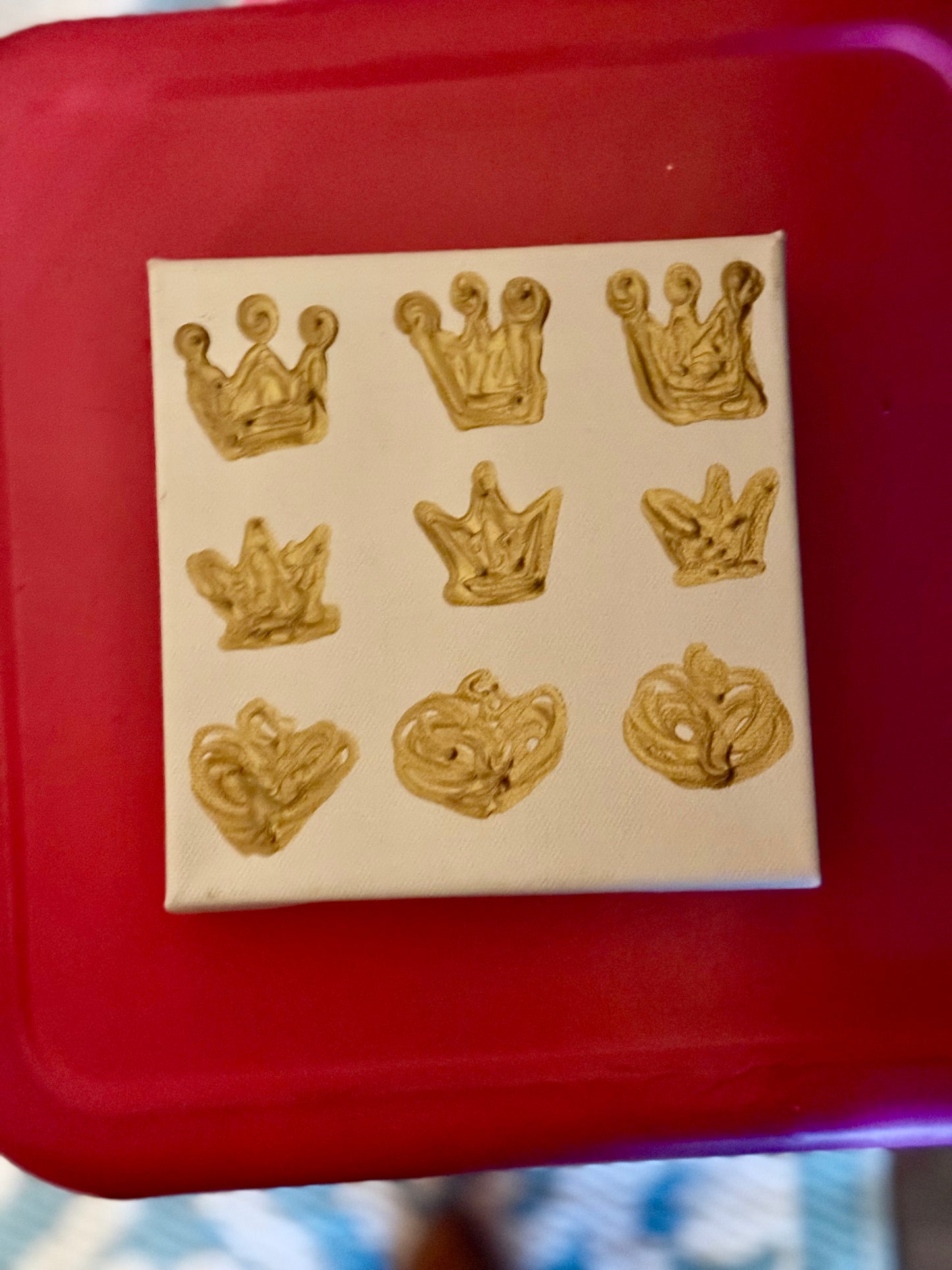 Gold Crown Canvas