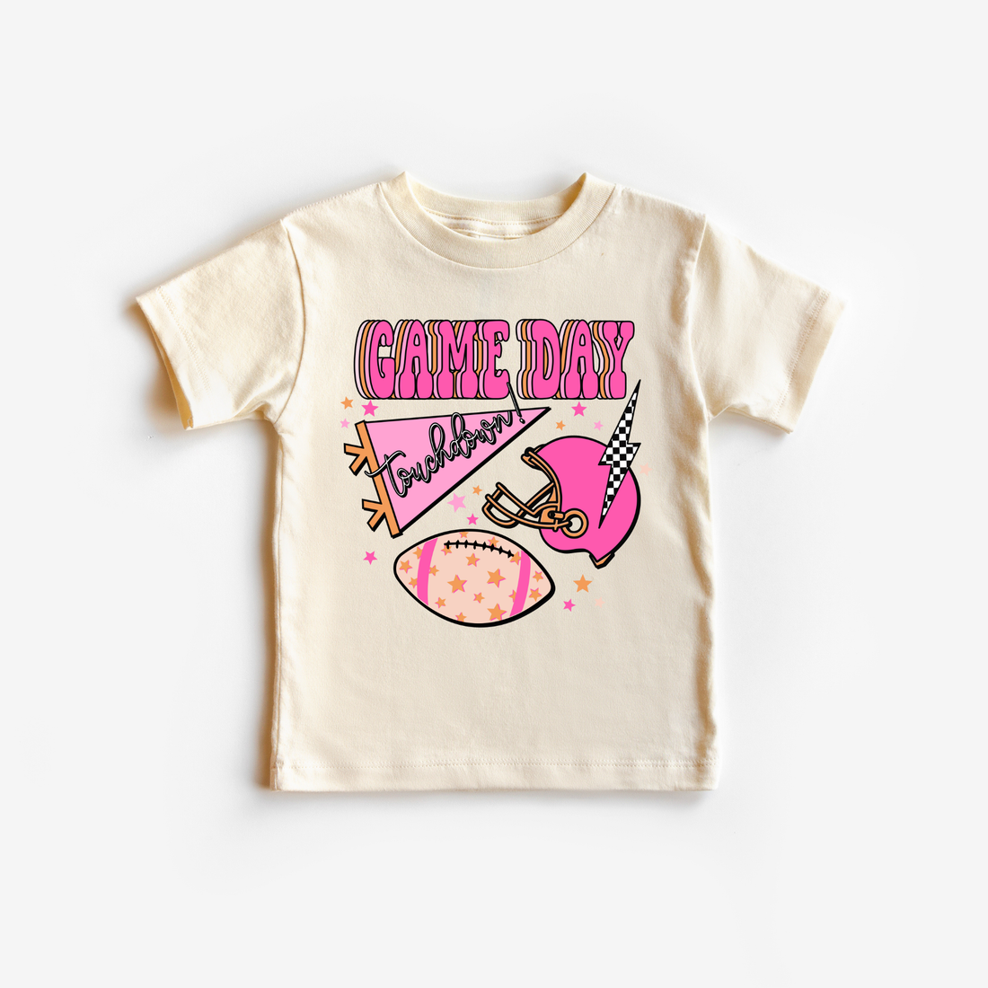 Game Day Touchdown Football Season Toddler and Youth Shirt